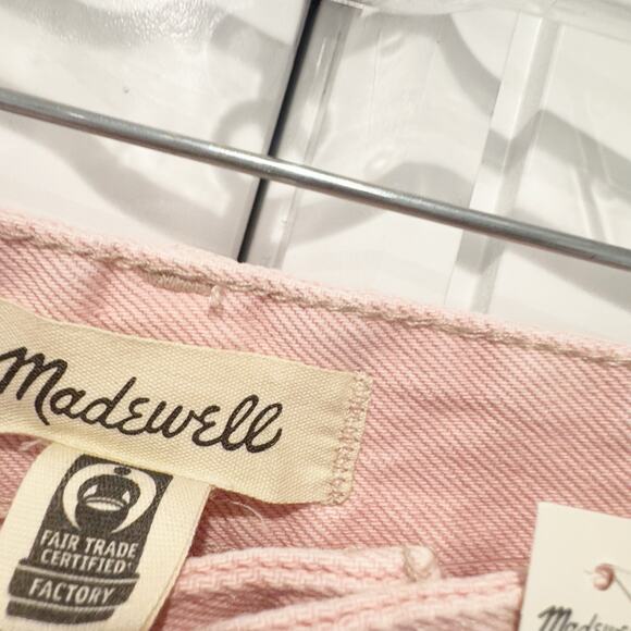 Madewell Women's The Darted Barrel-Leg Jeans Subtle Blossom Size 27 NWT - Picture 13 of 16